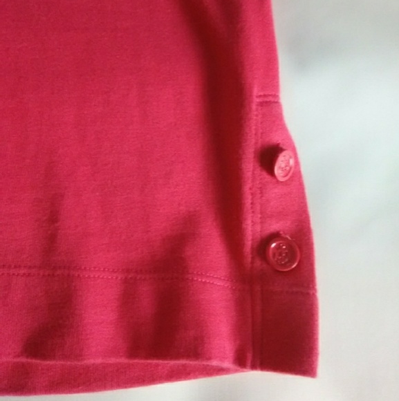 Talbots pink cotton top - Picture 2 of 4